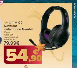 Carrefour VICTRIX Auricular inalámbrico Gambit oferta