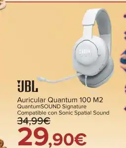 Carrefour JBL Auricular Quantum 100 M2 oferta