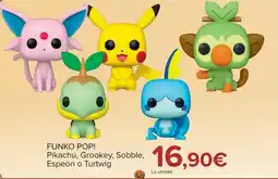 Carrefour FUNKO POP! Pikachu, Grookey, Sobble, Espeon o Turtwig oferta