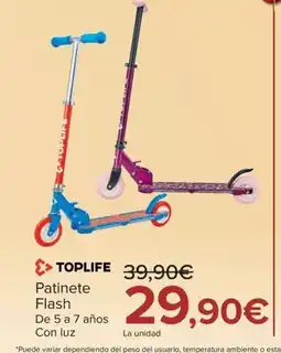 Carrefour TOPLIFE Patinete Flash oferta
