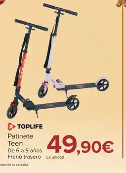 Carrefour TOPLIFE Patinete Teen oferta