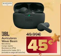 Carrefour JBL Auriculares Wave Beam oferta