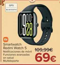 Carrefour Smartwatch Redmi Watch 5 oferta