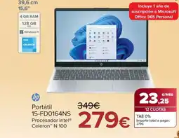 Carrefour HP Portátil 15-FD0164NS oferta