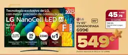 Carrefour LG TV 65" 65NANO81A6A oferta