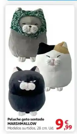 Alcampo Peluche gato sentado oferta