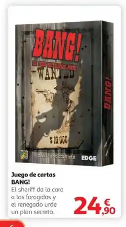 Alcampo BANGI Juego de cartas oferta