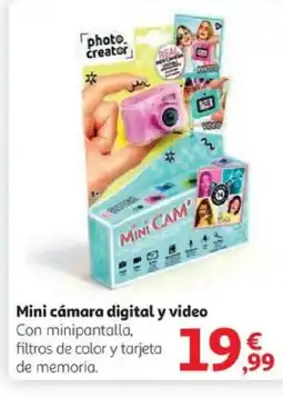 Alcampo Mini cámara digital y video oferta