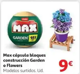Alcampo Max cápsula bloques construcción Garden o Flowers oferta
