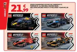 Alcampo Speed champions coches de carreras f1 ferrari sf-24, red bull racing rb20 oferta