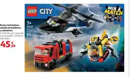 Alcampo Remix: helicóptero, camión de bomberos oferta