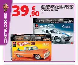 Alcampo Conjunto de construcción serie élite corvette, acura o chevy speed oferta
