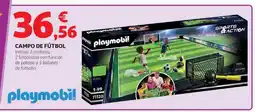 Alcampo PLAYMOBIL Campo de fútbol oferta
