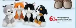 Alcampo Peluches animales sentados Sitting Plush oferta