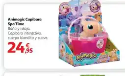 Alcampo Animagic Capibara Spa Time oferta