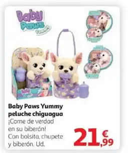 Alcampo Baby Paws Yummy peluche chiguagua oferta