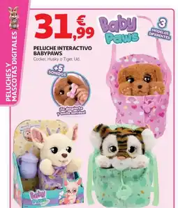 Alcampo BABYPAWS Peluche interactivo oferta