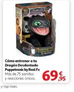 Alcampo Cómo entrenar a tu Dragón Desdentado Puppetronic by Real Fx oferta