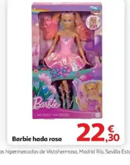 Alcampo Barbie hada rosa oferta