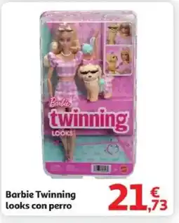 Alcampo Barbie Twinning looks con perro oferta