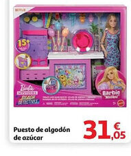 Alcampo Puesto de algodón de azúcar oferta