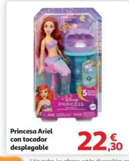 Alcampo Princesa Ariel con tocador desplegable oferta
