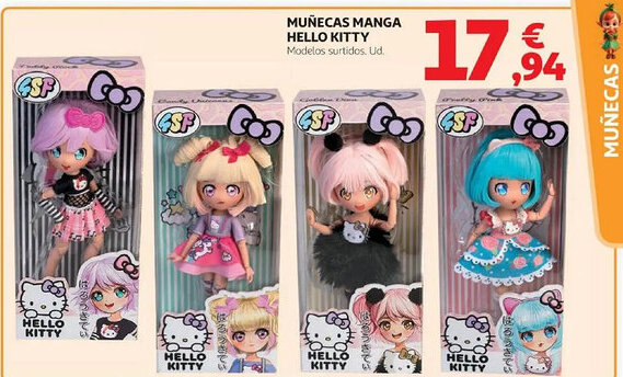 Alcampo Muñecas manga oferta