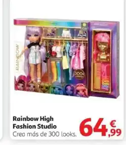 Alcampo RAINBOW HIGH Fashion Studio oferta