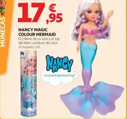 Alcampo NANCY Magic colour mermaid oferta