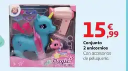 Alcampo Conjunto 2 unicornios oferta