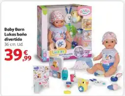 Alcampo Baby Born Lukas baño divertido oferta