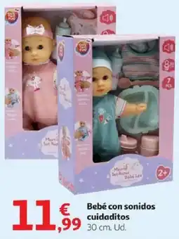 Alcampo Bebé con sonidos cuidaditos oferta