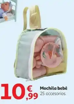 Alcampo Mochila bebé oferta