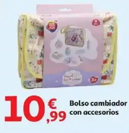 Alcampo Bolso cambiador con accesorios oferta