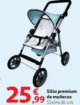 Alcampo Silla premium de muñecos 51x64x36 cm. oferta