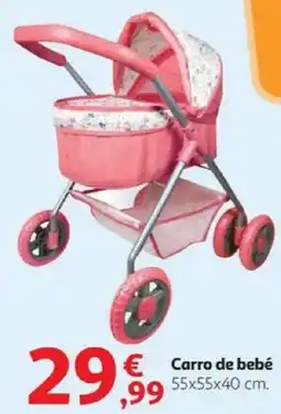 Alcampo Carro de bebé 55x55x40 cm. oferta
