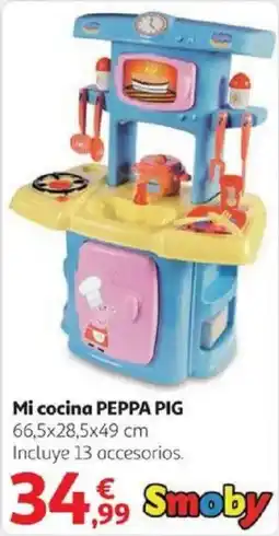 Alcampo PEPPA PIG Mi cocina 66,5x28,5x49 cm oferta