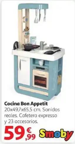 Alcampo SMOBY Cocina Bon Appetit 20x49,7x65,5 cm oferta