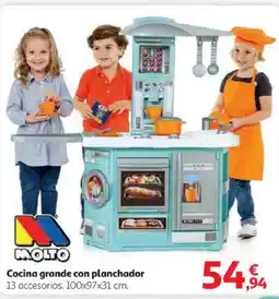 Alcampo MOLTO Cocina grande con planchador oferta