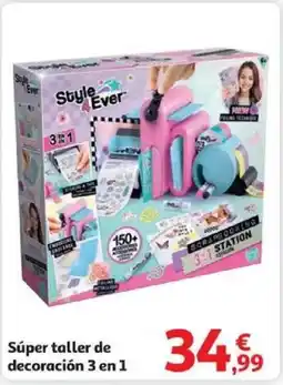 Alcampo Súper taller de decoración 3 en 1 oferta