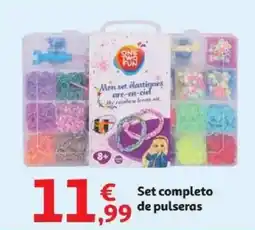 Alcampo ONE TWO FUN Set completo de pulseras oferta