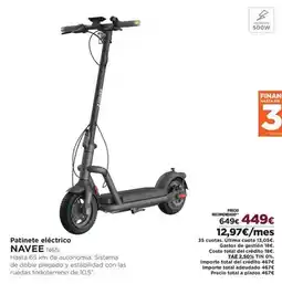El Corte Inglés Sistema - patinete eléctrico n56j oferta