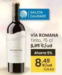 Eroski Via romana - tinto oferta