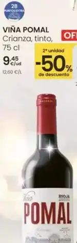 Eroski Viña pomal - crianza, tinto oferta