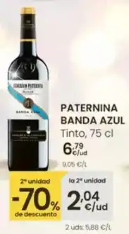 Eroski Paternina - banda azul tinto oferta