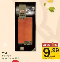 Eroski Vici - salmon ahumado oferta