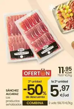 Eroski Sánchez alcaraz - los productos senalizados oferta