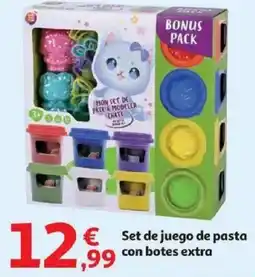 Alcampo Set de juego de pasta con botes extra oferta
