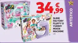 Alcampo Slime factory fluffy o yummy mixer machine oferta