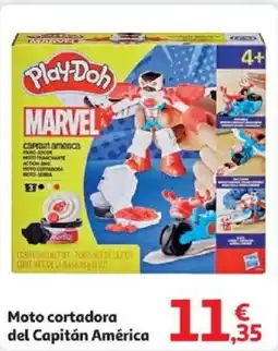 Alcampo PLAY-DOH Moto cortadora del Capitán América oferta
